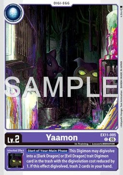 Yaamon (EX11-005) (V.1) - Dawn of Liberator (Common) [EX-11-005]