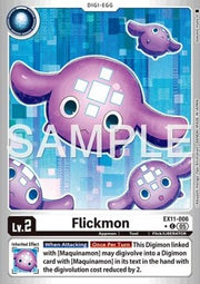 Flickmon (EX11-006) (V.2) - Dawn of Liberator (Alternative Art) [EX-11-006]
