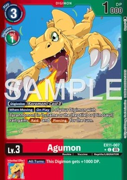 Agumon (EX11-007) (V.2)