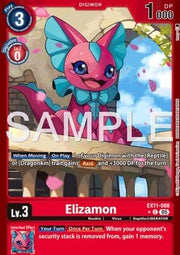 Elizamon (EX11-008) (V.2) - Dawn of Liberator (Alternative Art) [EX-11-008]