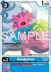 Sangomon (EX11-013) (V.1) - Dawn of Liberator (Uncommon) [EX-11-013]