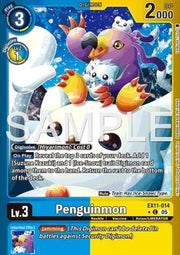 Penguinmon (EX11-014) (V.2) - Dawn of Liberator (Alternative Art) [EX-11-014]