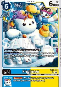 Frigimon (EX11-015) (V.1) - Dawn of Liberator (Uncommon) [EX-11-015]
