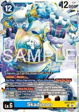 Skadimon (EX11-017) (V.1) - Dawn of Liberator (Rare) [EX-11-017]