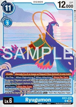 Ryugumon (EX11-018) (V.1) - Dawn of Liberator (Super Rare) [EX-11-018]
