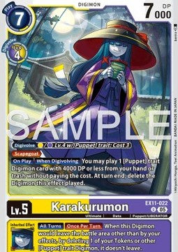 Karakurumon (EX11-022) (V.1) - Dawn of Liberator (Uncommon) [EX-11-022]