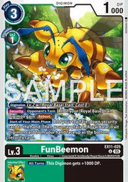 FunBeemon (EX11-025) (V.1) - Dawn of Liberator (Uncommon) [EX-11-025]