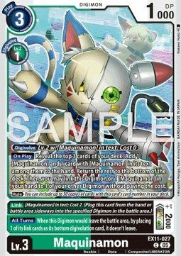 Maquinamon (EX11-027) (V.1) - Dawn of Liberator (Common) [EX-11-027]