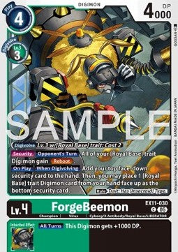 ForgeBeemon (EX11-030) (V.1) - Dawn of Liberator (Common) [EX-11-030]