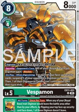Vespamon (EX11-031) (V.1) - Dawn of Liberator (Uncommon) [EX-11-031]