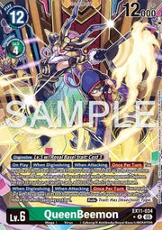 QueenBeemon (EX11-034) (V.2) - Dawn of Liberator (Alternative Art) [EX-11-034]