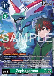 Zephagamon (EX11-035) (V.2) - Dawn of Liberator (Alternative Art) [EX-11-035]