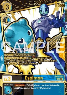 Espimon (EX11-037) (V.2) - Dawn of Liberator (Alternative Art) [EX-11-037]