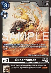 Sunarizamon (EX11-038) (V.2) - Dawn of Liberator (Alternative Art) [EX-11-038]