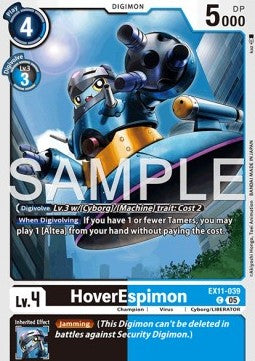 HoverEspimon (EX11-039) (V.1) - Dawn of Liberator (Common) [EX-11-039]