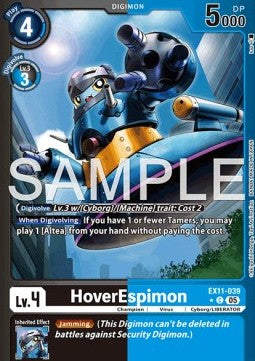 HoverEspimon (EX11-039) (V.2) - Dawn of Liberator (Alternative Art) [EX-11-039]