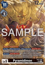 Pyramidimon (EX11-044) (V.2) - Dawn of Liberator (Alternative Art) [EX-11-044]