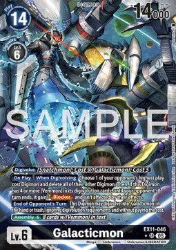 Galacticmon (EX11-046) (V.2) - Dawn of Liberator (Alternative Art) [EX-11-046]