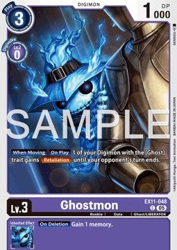 Ghostmon (EX11-048) (V.1) - Dawn of Liberator (Common) [EX-11-048]