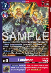 Loudmon (EX11-050) (V.2) - Dawn of Liberator (Alternative Art) [EX-11-050]