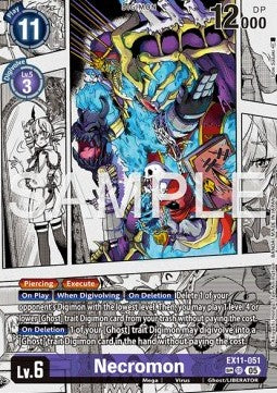 Necromon (EX11-051) (V.3) - Dawn of Liberator (Special) [EX-11-051]
