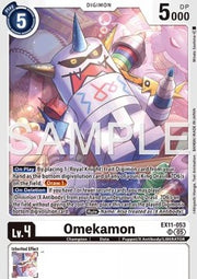 Omekamon (EX11-053) (V.1) - Dawn of Liberator (Super Rare) [EX-11-053]