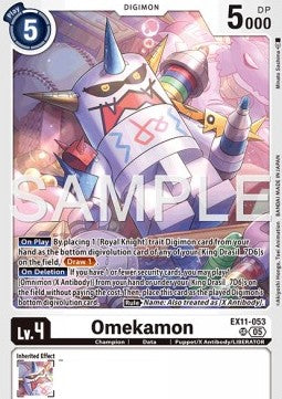 Omekamon (EX11-053) (V.1) - Dawn of Liberator (Super Rare) [EX-11-053]