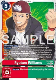 Ryutaro Williams (EX11-056) - Dawn of Liberator (Rare) [EX-11-056]