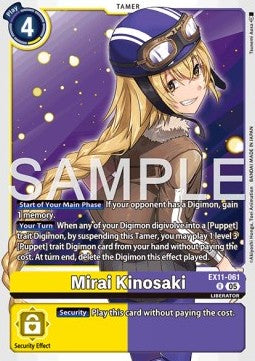 Mirai Kinosaki (EX11-061) - Dawn of Liberator (Rare) [EX-11-061]