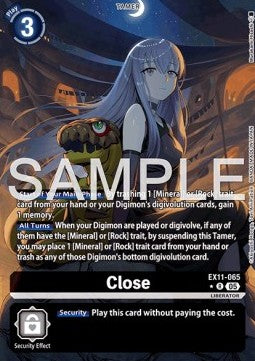 Close (EX11-065) (V.2) - Dawn of Liberator (Alternative Art) [EX-11-065]