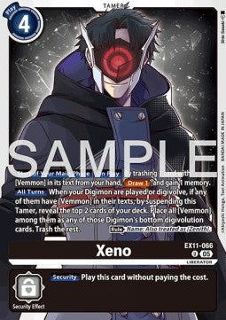 Xeno (EX11-066) (V.1) - Dawn of Liberator (Uncommon) [EX-11-066]