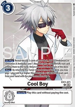 Cool Boy (EX11-071) - Dawn of Liberator (Rare) [EX-11-071]