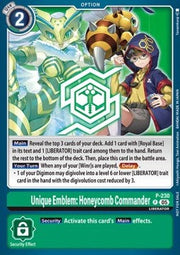 Unique Emblem: Honeycomb Commander (P-230) - Promos (Promo) [P-230]