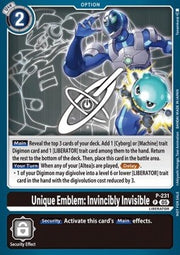 Unique Emblem: Invincibly Invisible (P-231) - Promos (Promo) [P-231]