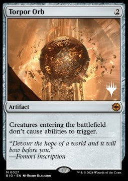 Torpor Orb - Lorwyn Eclipsed: Promos (Mythic) [PECL-27]