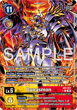 Dynasmon (AD1-017) (V.2) - Digimon Generation (Alternative Art) [AD-01-017]