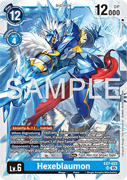 Hexeblaumon (EX7-023) - Digimon Generation (Alternative Art) [AD-01-EX7-023]