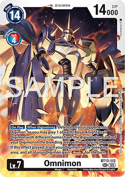 Omnimon (BT13-112) (V.1) - Digimon Generation (Alternative Art) [AD-01-BT13-112]