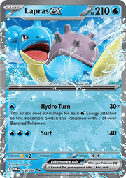 Lapras ex - Perfect Order (Double Rare) [POR-022]