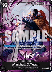 Marshall.D.Teach (P-100) (V.1) - Promos (Promo) [P-100ll]
