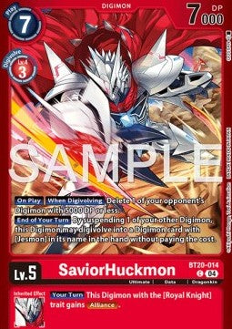 SaviorHuckmon (BT20-014) - Premium Bandai Products (Alternative Art) [PB-XX-BT20-014]