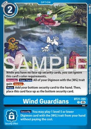 Wind Guardians (BT21-095) - Premium Bandai Products (Alternative Art) [PB-XX-BT21-095]