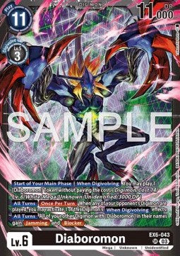 Diaboromon (EX6-043) - Premium Bandai Products (Alternative Art) [PB-XX-EX6-043]