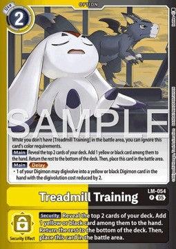Treadmill Training (LM-054) - Premium Bandai Products (Promo) [PB-XX-LM-054]