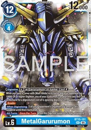 MetalGarurumon (BT15-101) (V.1) - Digimon Generation (Alternative Art) [AD-01-BT15-101]