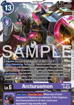 Arcturusmon (RB1-031) - Digimon Generation (Alternative Art) [AD-01-RB1-031]