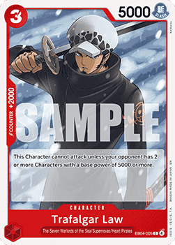 Trafalgar Law (EB04-005) - Adventure on Kami’s Island (Common) [OP15-EB04-005]