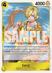 Sanji (EB04-052) (V.1) - Adventure on Kami’s Island (Rare) [OP15-EB04-052]