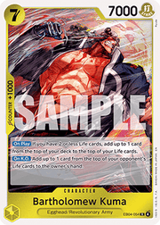 Bartholomew Kuma (EB04-054) - Adventure on Kami’s Island (Rare) [OP15-EB04-054]
