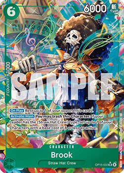 Brook (OP15-032) (V.2) - Adventure on Kami’s Island (Alternate Art) [OP15-032]